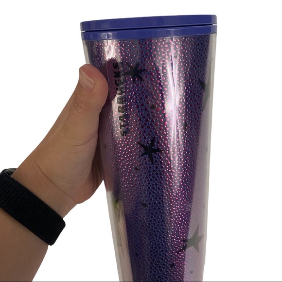 Starbucks Purple Halloween Cat Tumbler 24 oz - Picture 4 of 7